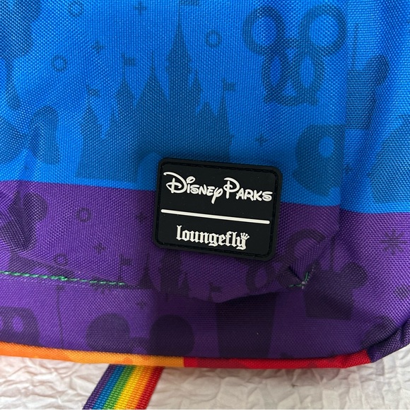 Disney Parks Loungefly Mickey Rainbow Backpack main image 7